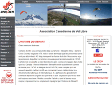 Tablet Screenshot of acvl.ca